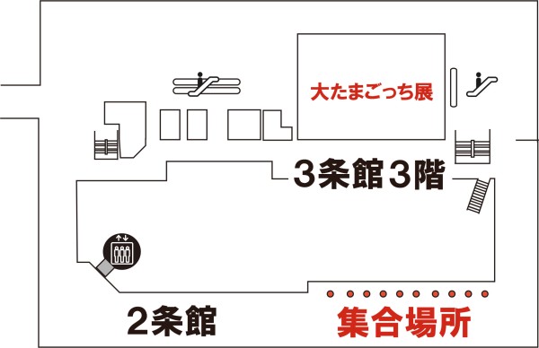日時指定 集合場所
