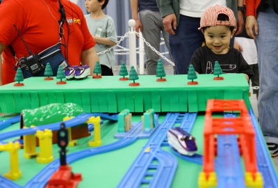 プラレールあみだくじ