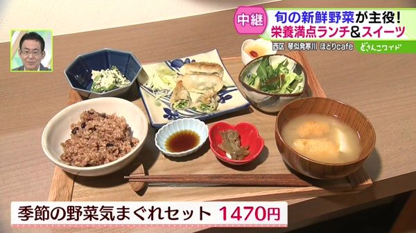 旬の新鮮野菜が主役！栄養満点こだわりランチ