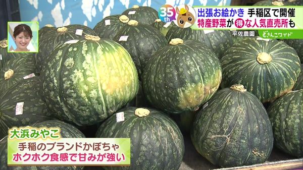 旬の野菜や果物発見！お得な野菜直売所 札幌10区キャラバン in 手稲区