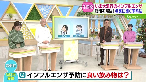 教えてドクター！歯みがきも！？驚き＆簡単 名医に教わるインフルエンザ予防法