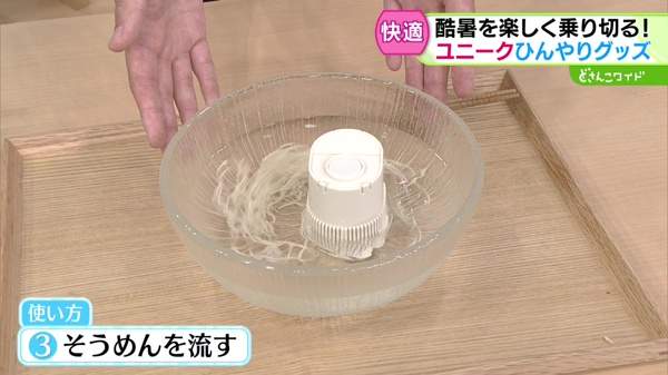 酷暑をクールに乗りきる！ユニークひんやりグッズ