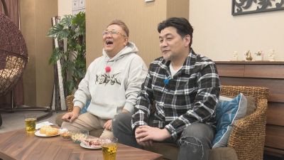 収録中のサンドウィッチマン