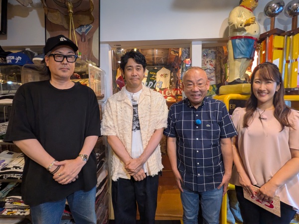 ヴィンテージ古着屋に来たYOYO'S